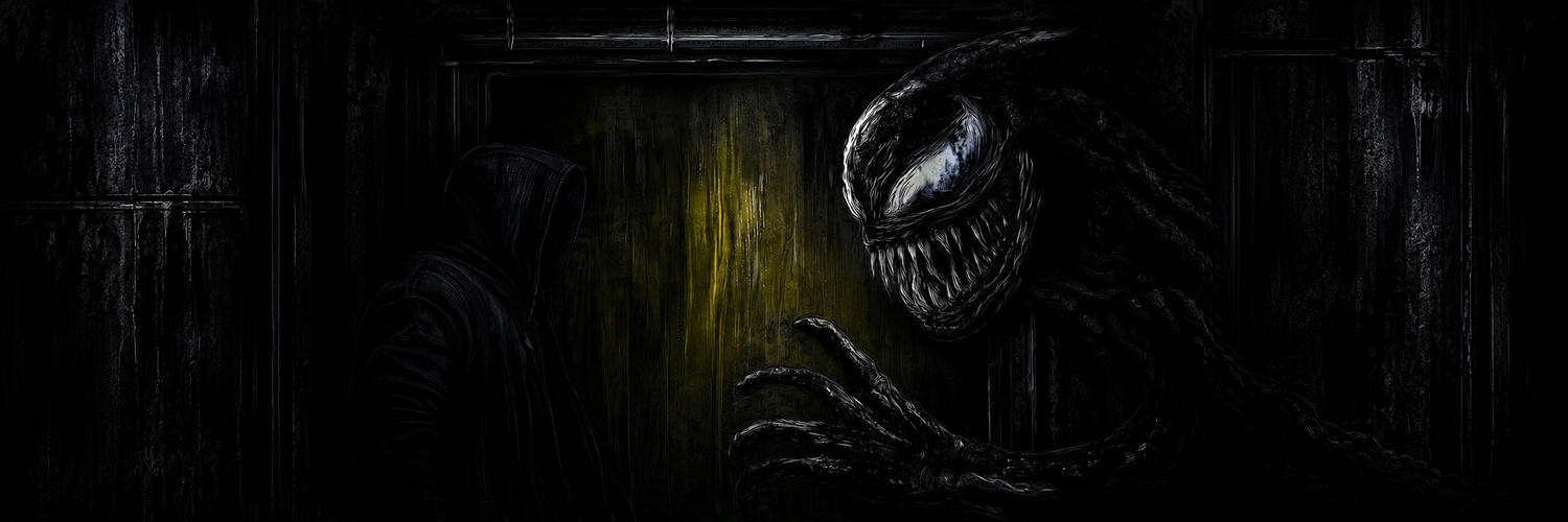 Pepenom reaches from a shadowed doorway; a black-and-green head on the right.